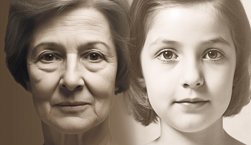 ¿Cómo afecta el envejecimiento al aspecto físico de la persona y al ámbito biológico?