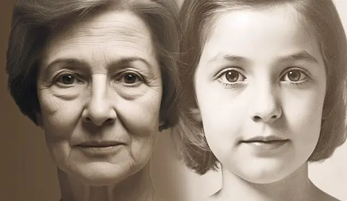 ¿Cómo afecta el envejecimiento al aspecto físico de la persona y...